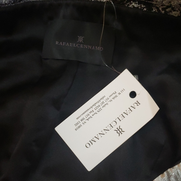 Silver & black Rafaelcennamo dress - Picture 5 of 5